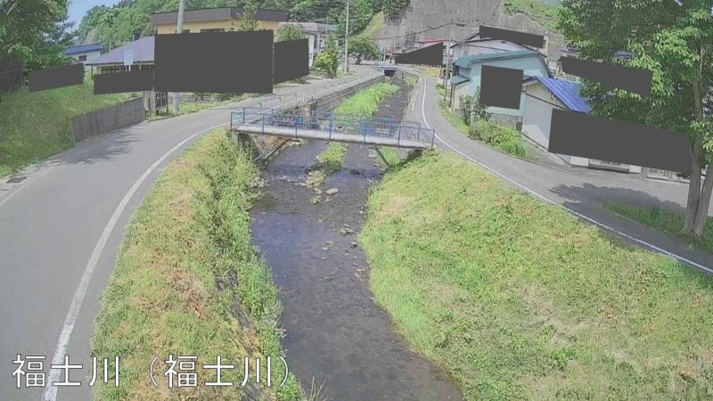 福士川福士川水位観測所ライブカメラ(秋田県鹿角市花輪)