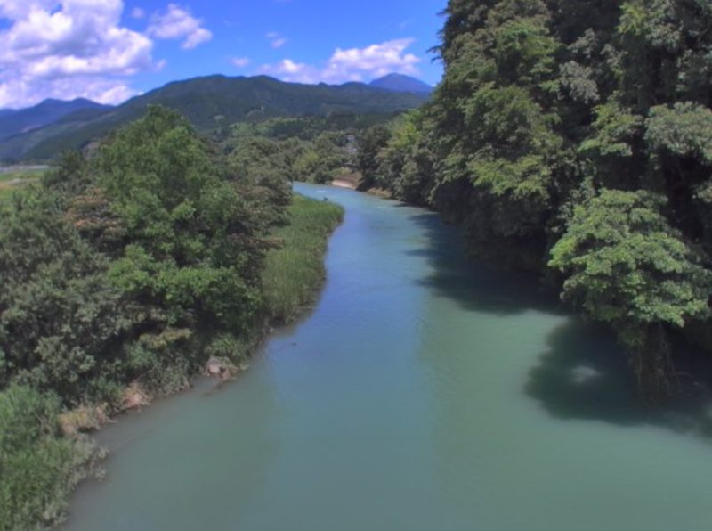 球磨川佐本橋上流ライブカメラ(熊本県湯前町浜川)