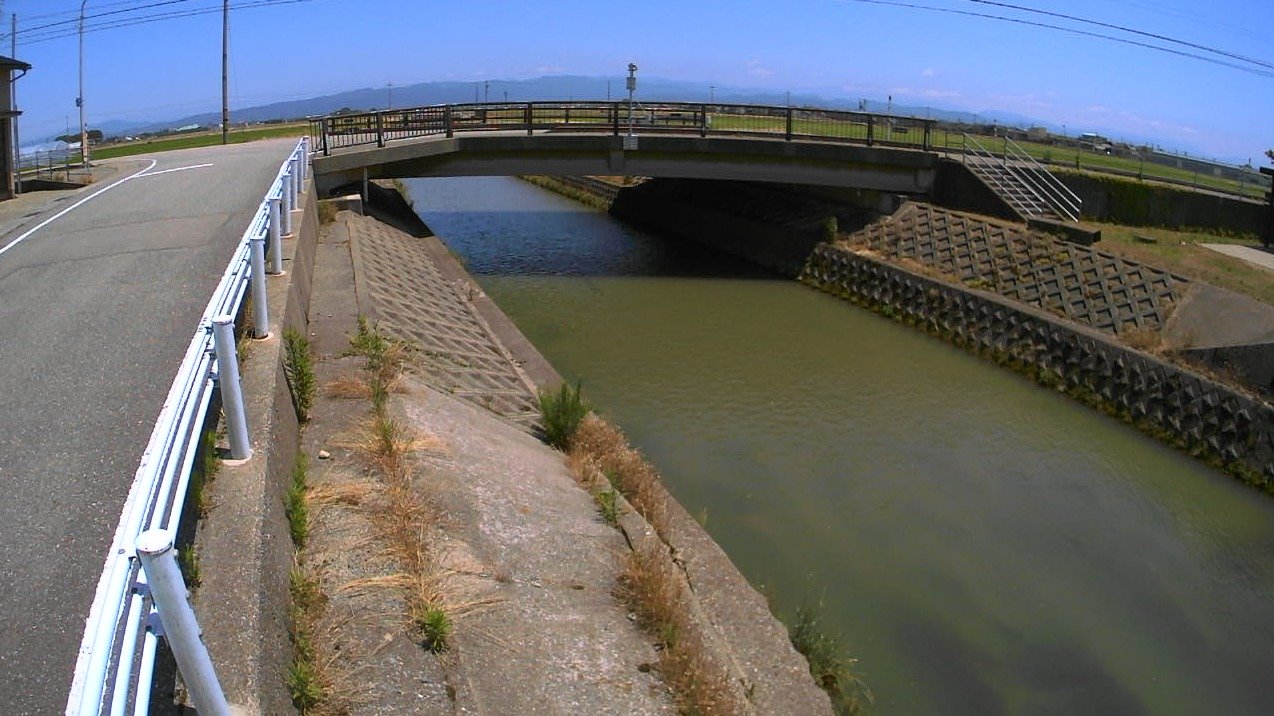 大慶寺川新石立橋ライブカメラ(石川県白山市石立町)