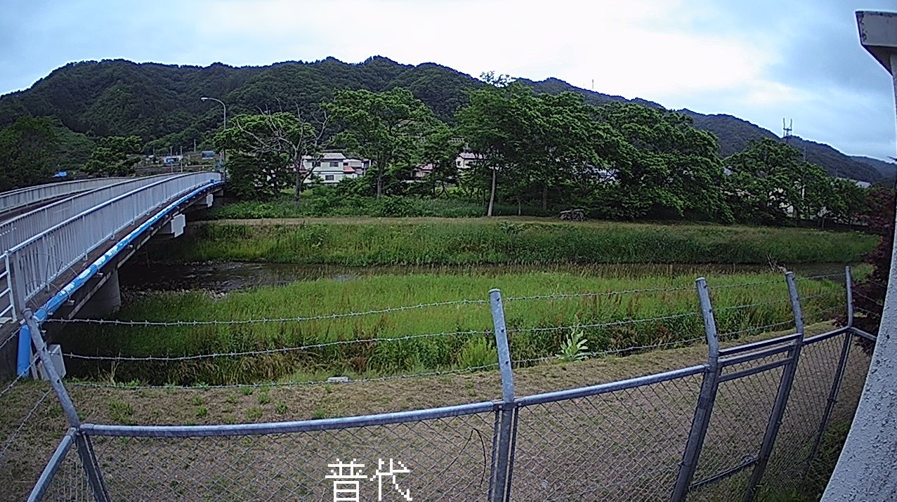 普代川普代ライブカメラ(岩手県普代村普代)