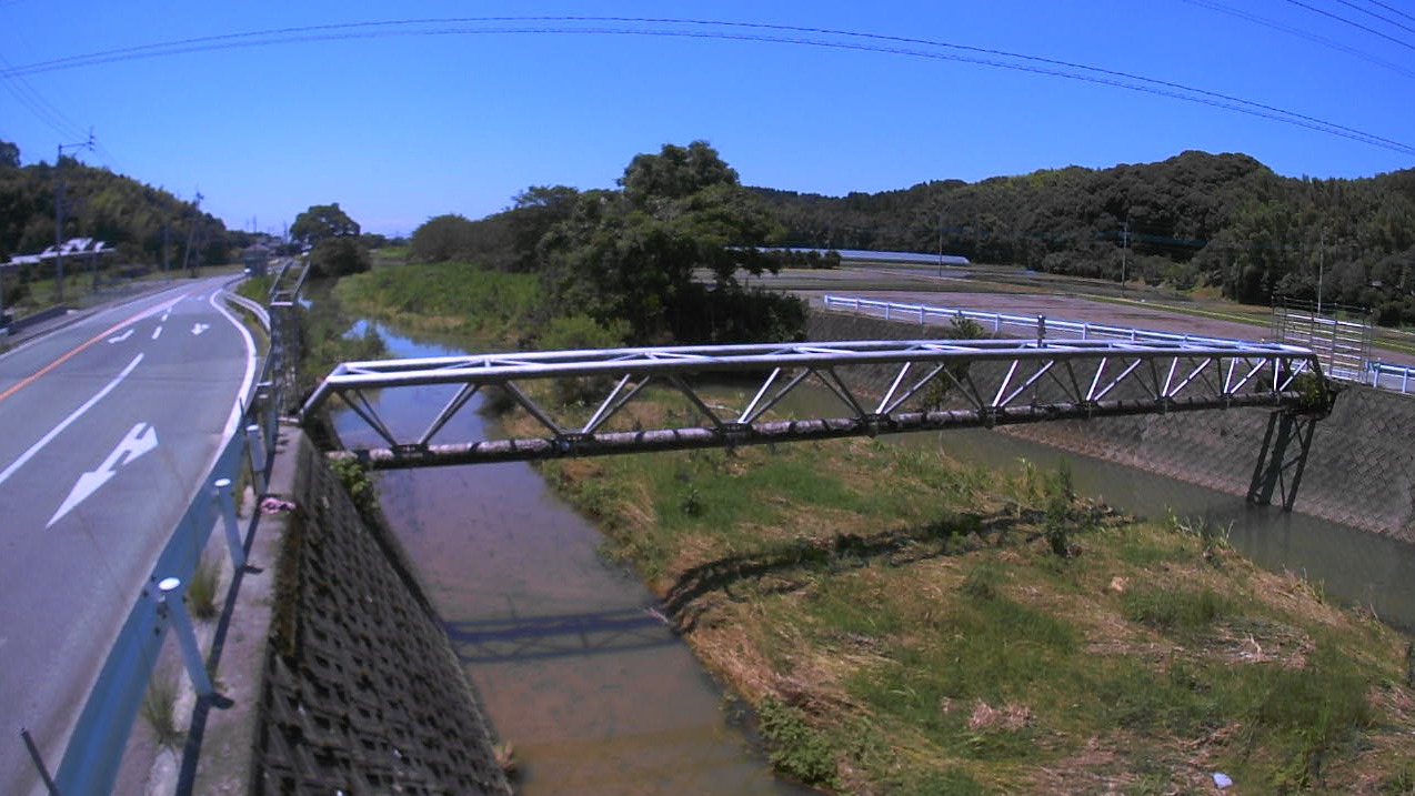 繁根木川小畑橋ライブカメラ(熊本県玉名市石貫)