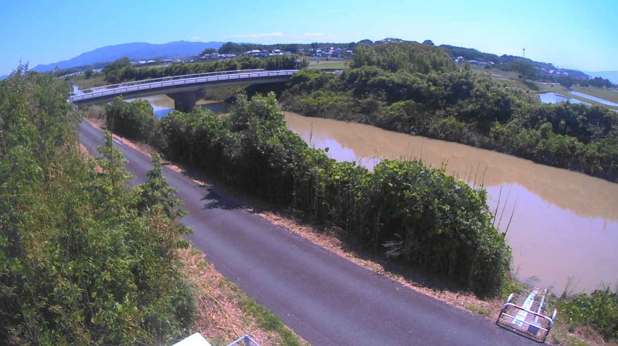 行末川行末川水位観測所ライブカメラ(熊本県長洲町腹赤)