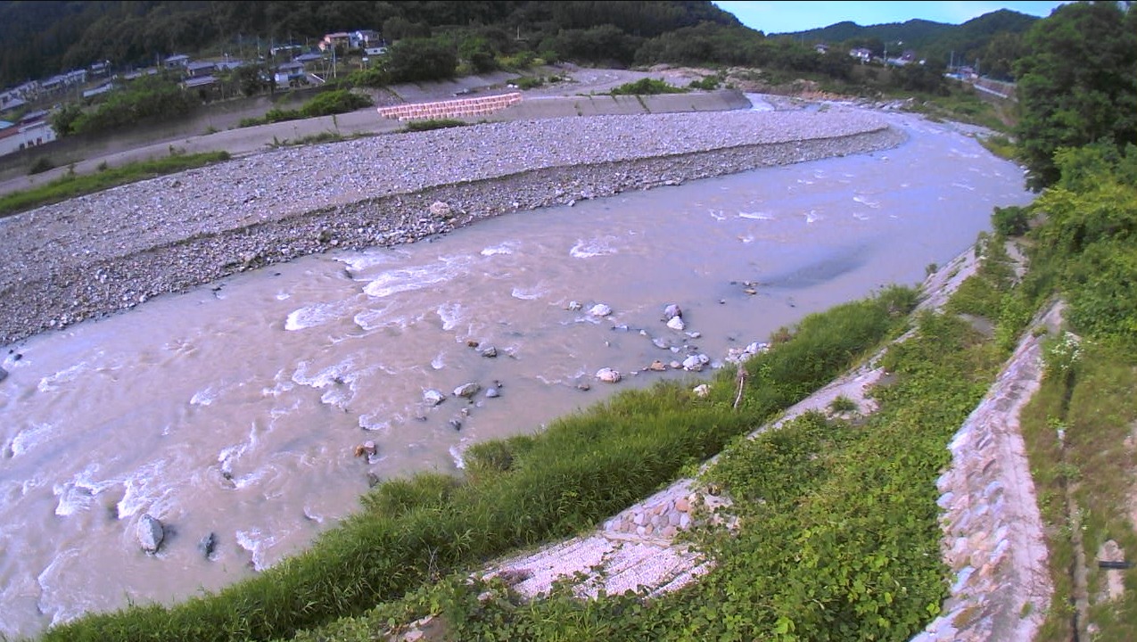 鏑川下仁田高校グラウンドライブカメラ(群馬県下仁田町吉崎)