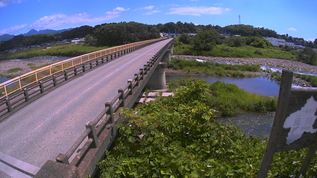 烏川中河原橋ライブカメラ(群馬県高崎市上大島町)