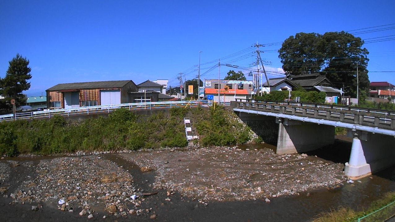 粕川粕川橋ライブカメラ(群馬県前橋市粕川町女渕)