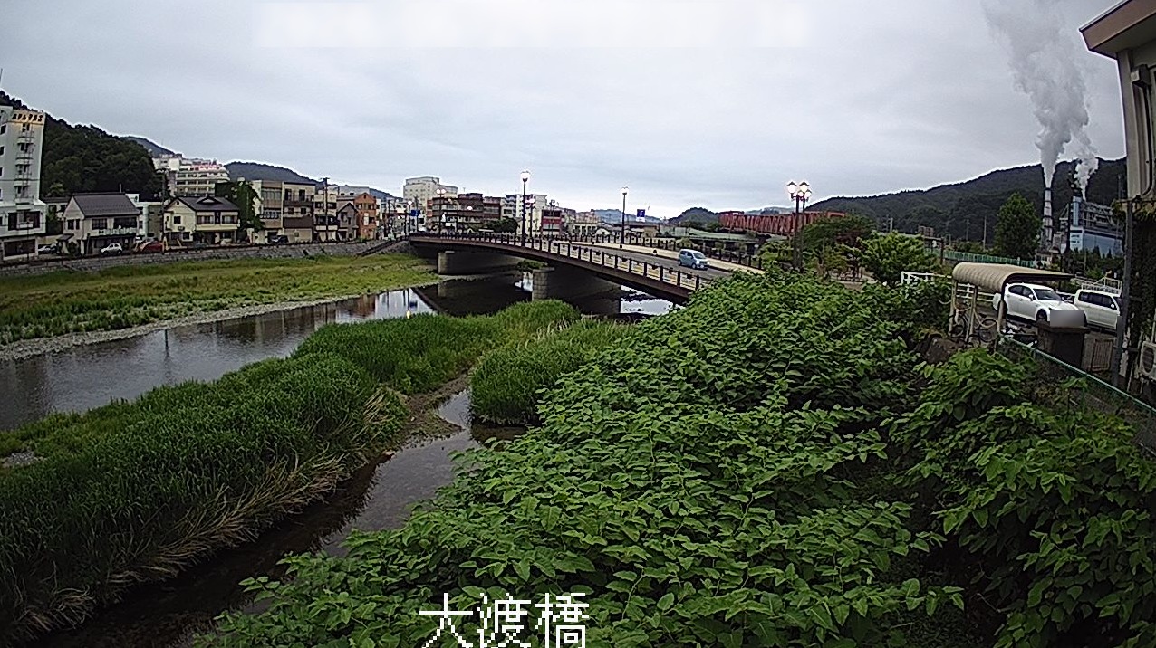 甲子川大渡橋ライブカメラ(岩手県釜石市鈴子町)