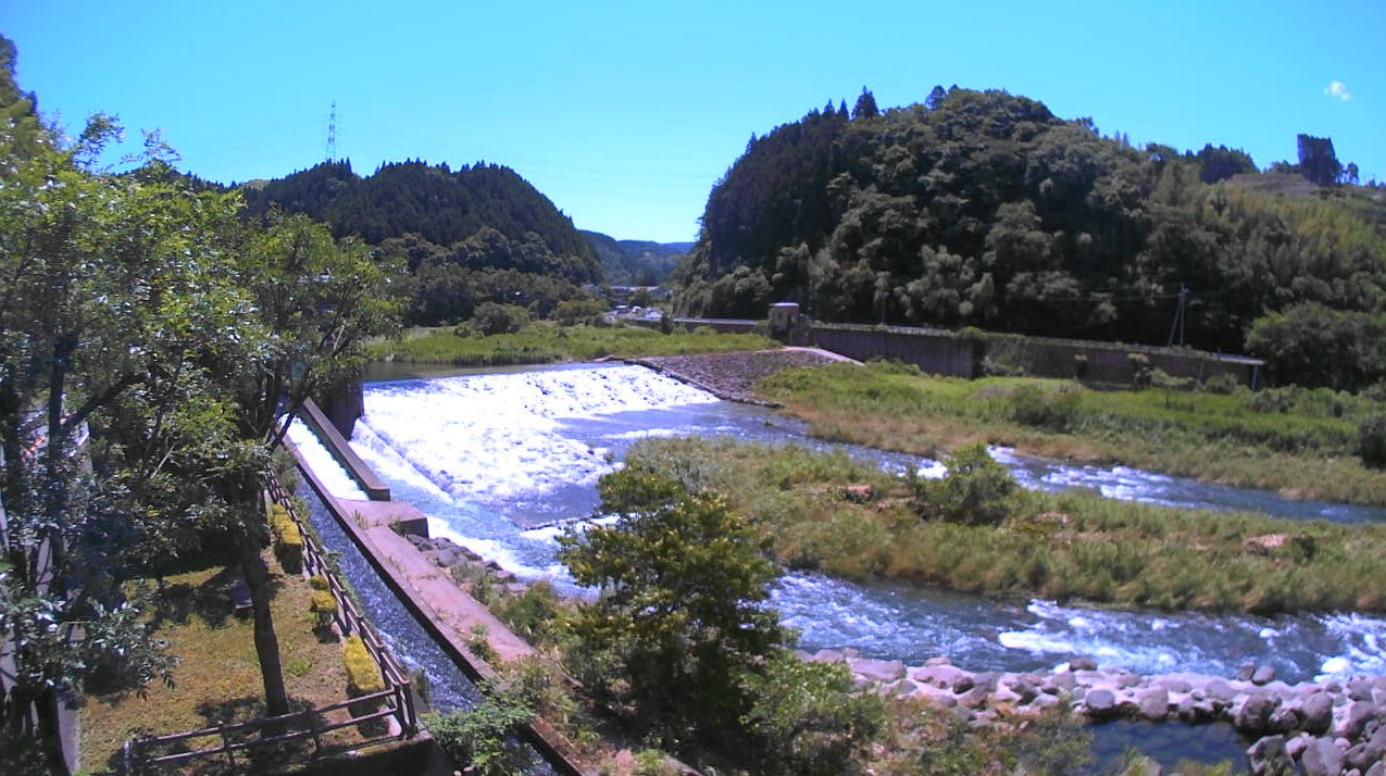 菊池川立門ライブカメラ(熊本県菊池市重味)