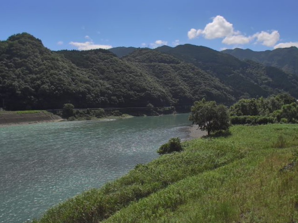 球磨川荒瀬上流樋管ライブカメラ(熊本県八代市坂本町荒瀬)
