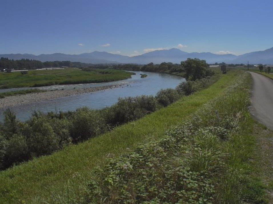 球磨川柳橋川合流点上流ライブカメラ(熊本県あさぎり町須恵)