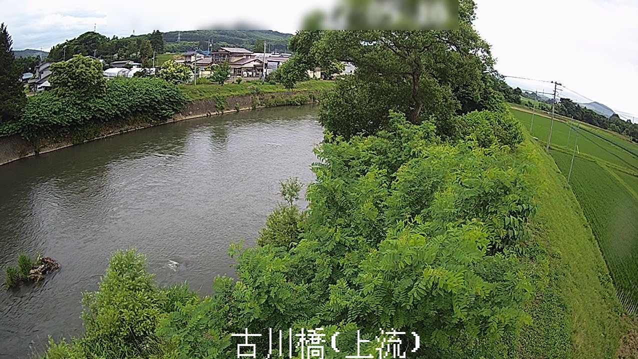 松川古川橋上流ライブカメラ(岩手県盛岡市好摩)
