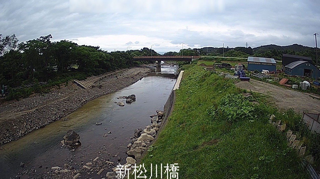 松川新松川橋ライブカメラ(岩手県八幡平市大更)