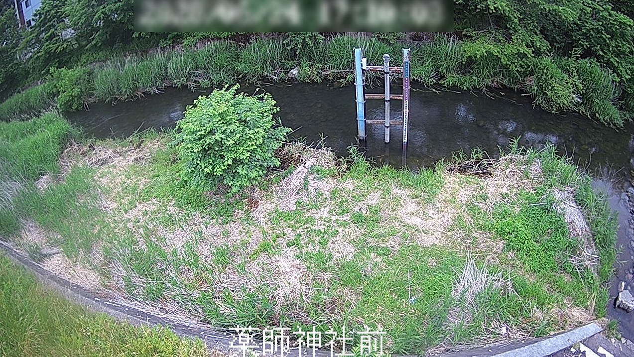 中津川薬師神社前ライブカメラ(岩手県盛岡市浅岸)