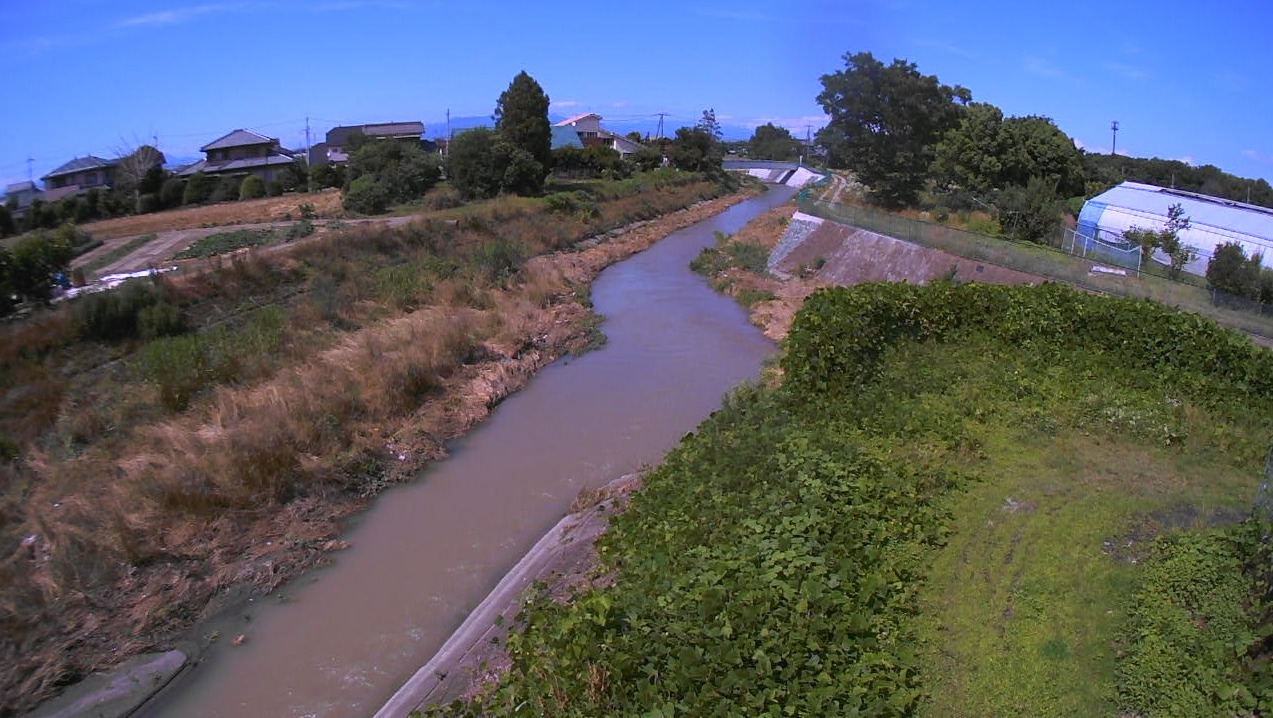 温井川中川合流ライブカメラ(群馬県藤岡市岡之郷)