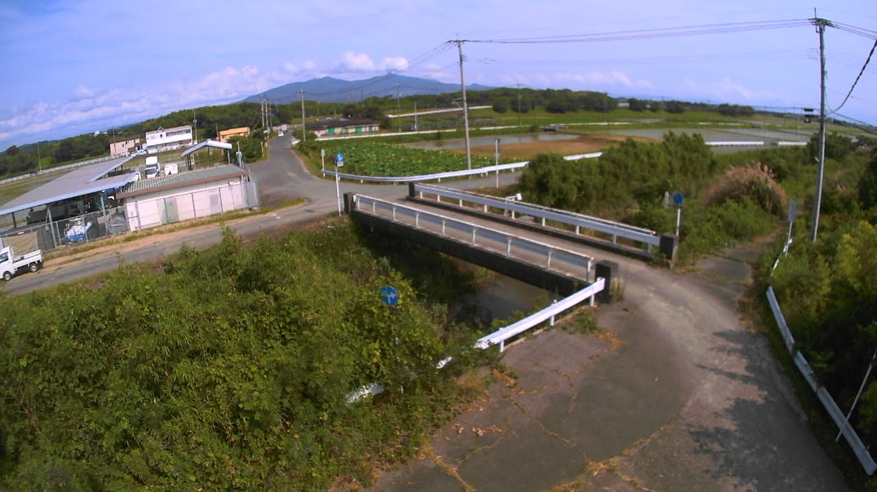 境川榎島橋ライブカメラ(熊本県玉名市岱明町野口)