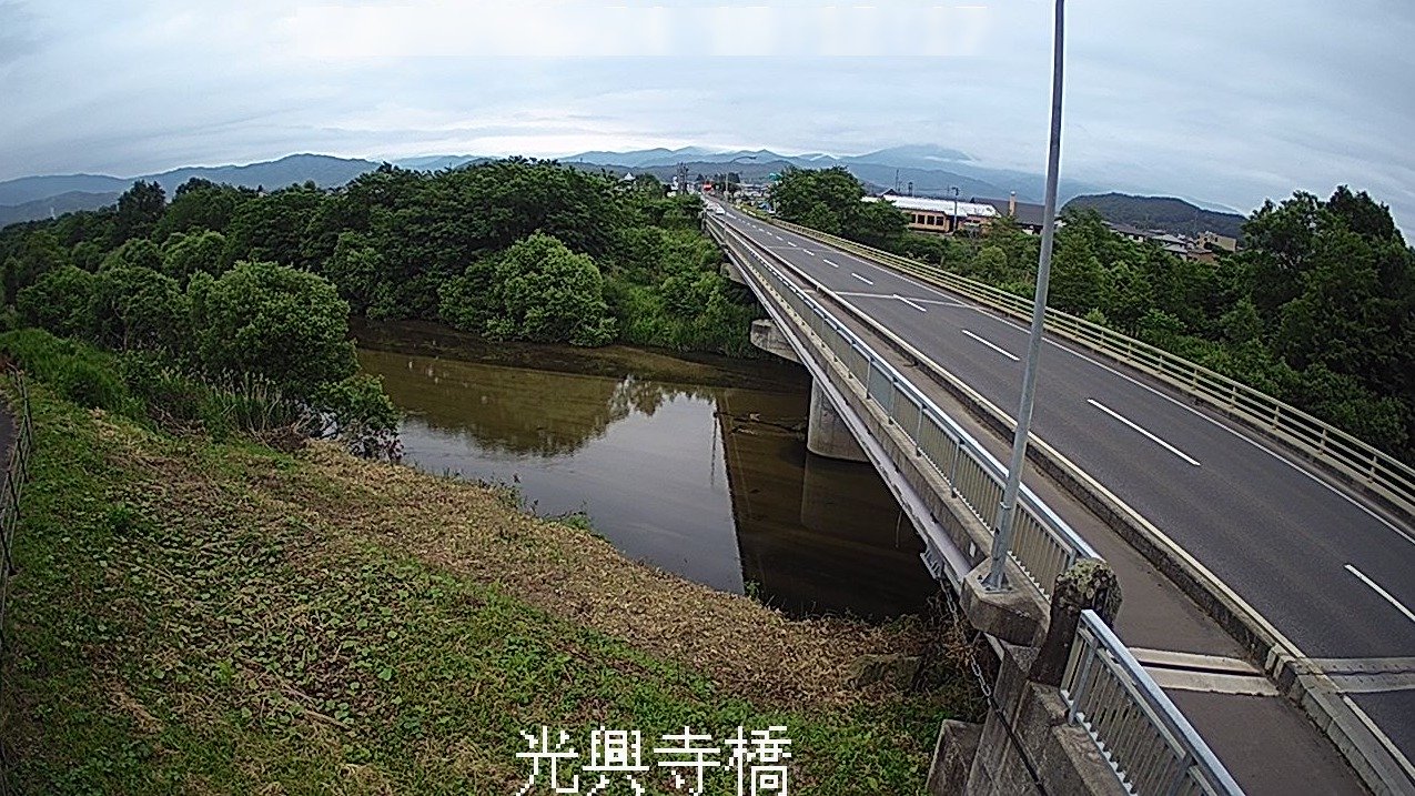 猿ヶ石川光興寺橋ライブカメラ(岩手県遠野市松崎町光興寺)