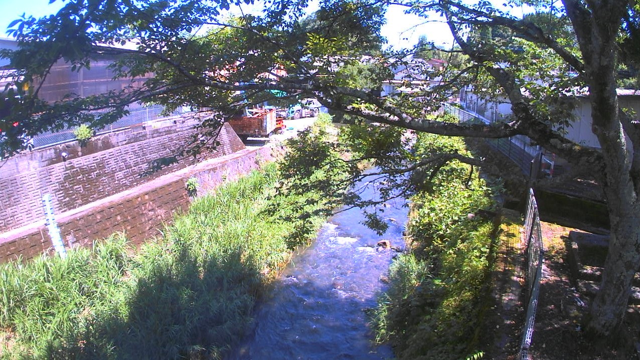 千滝川千滝川水位観測所ライブカメラ(熊本県山都町下馬尾)