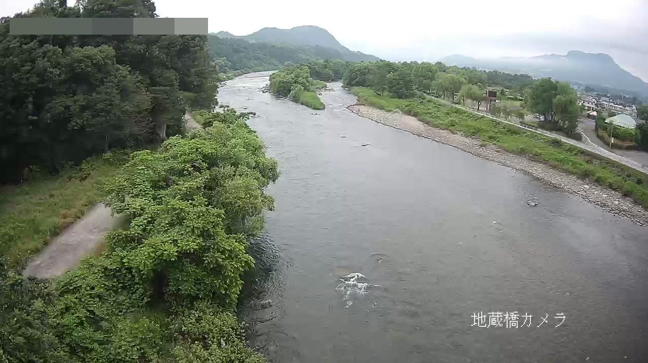 利根川地蔵橋ライブカメラ(群馬県沼田市下川田町)