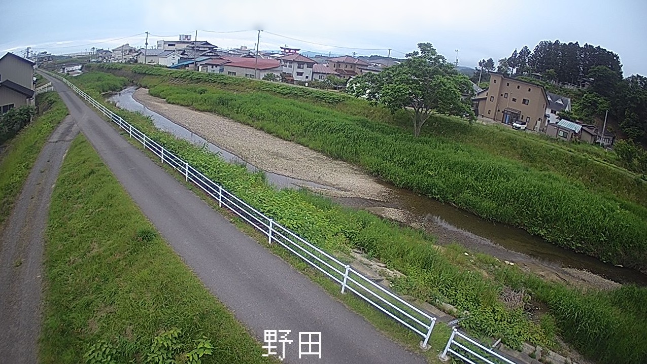 宇部川野田ライブカメラ(岩手県野田村野田)