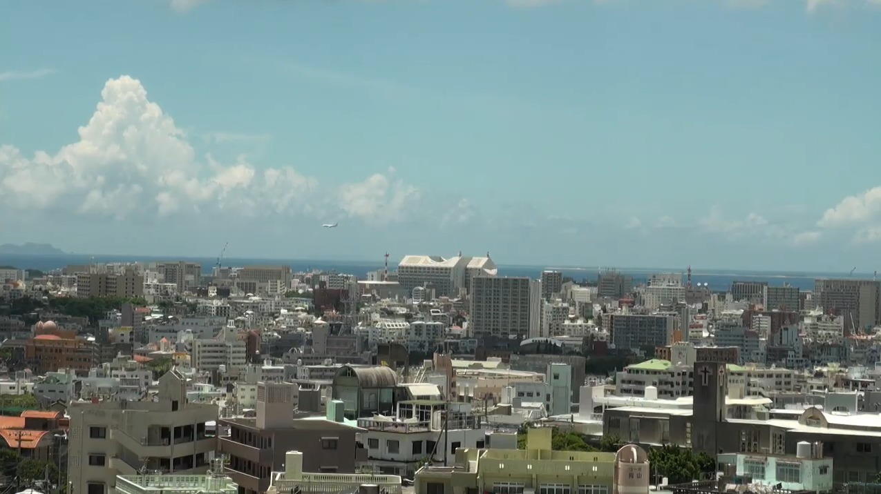 那覇市上空天気ライブカメラ(沖縄県那覇市)