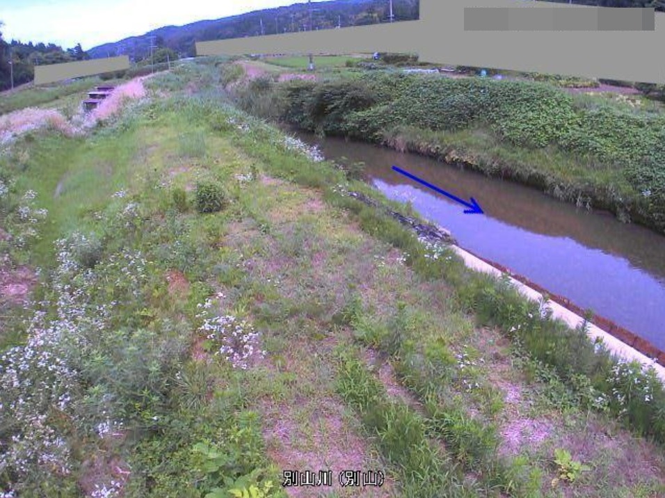 別山川別山ライブカメラ(新潟県柏崎市西山町別山)