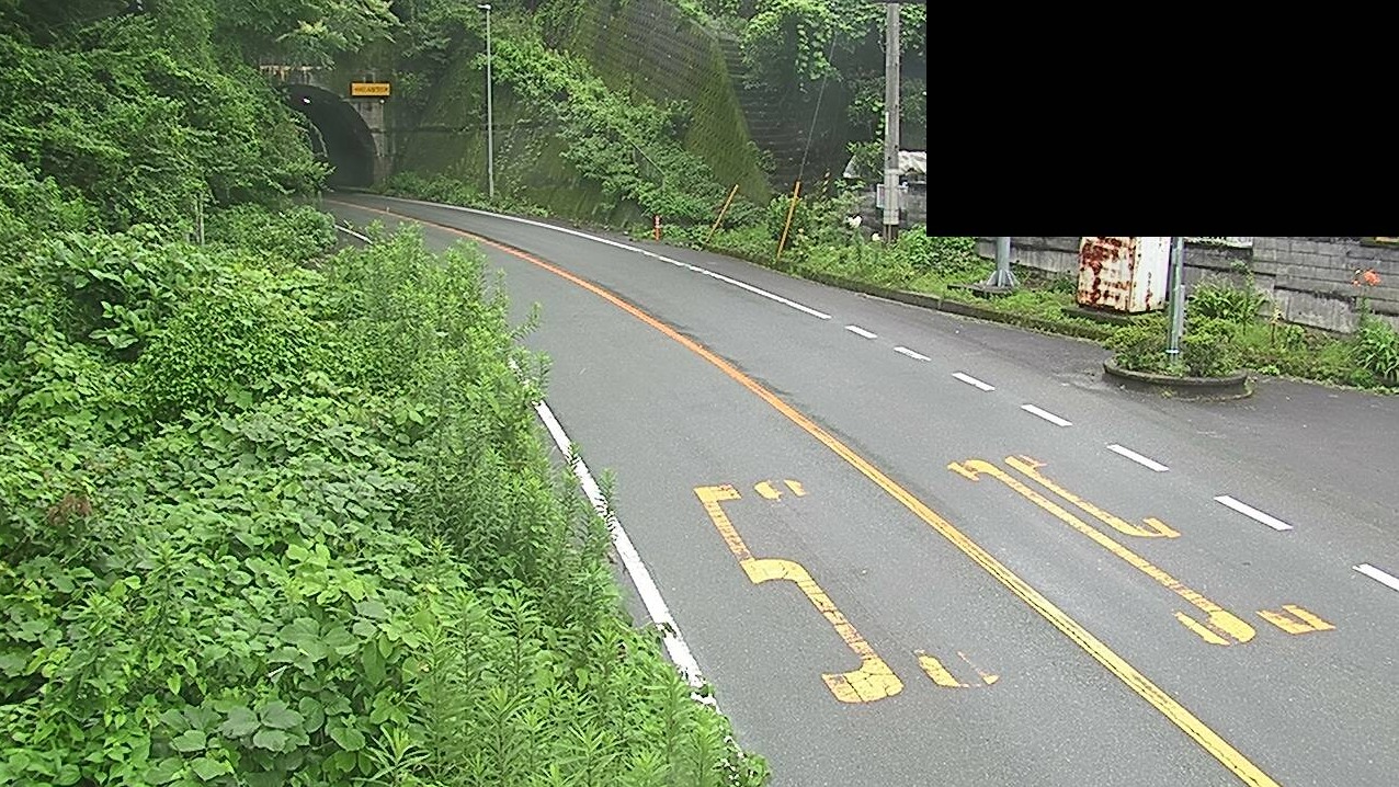 愛媛県道26号八幡浜三瓶線横平トンネル布喜川側ライブカメラ(愛媛県八幡浜市布喜川)