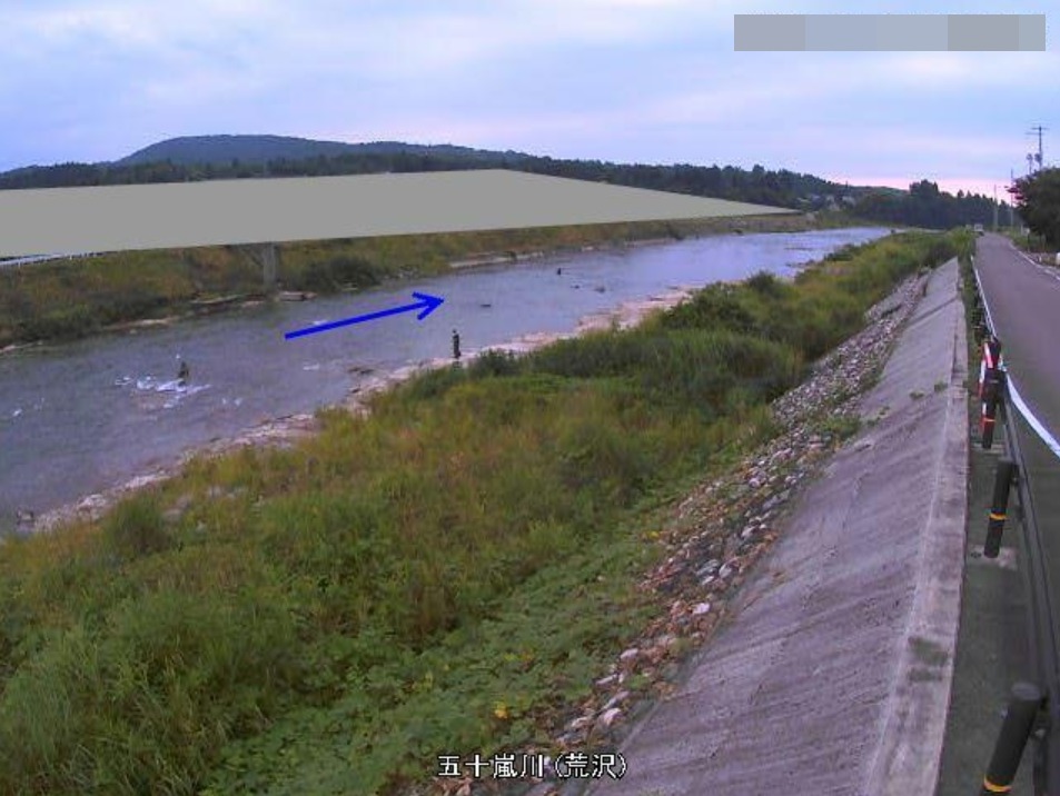 五十嵐川荒沢ライブカメラ(新潟県三条市荒沢)