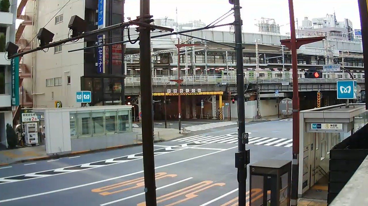 神田駅北口ライブカメラ(東京都千代田区神田鍛冶町)