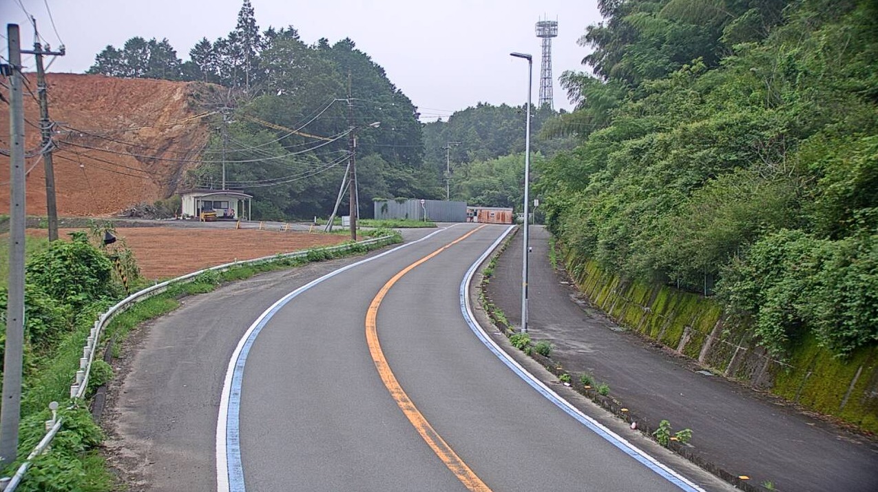 国道381号出目ライブカメラ(愛媛県鬼北町出目)