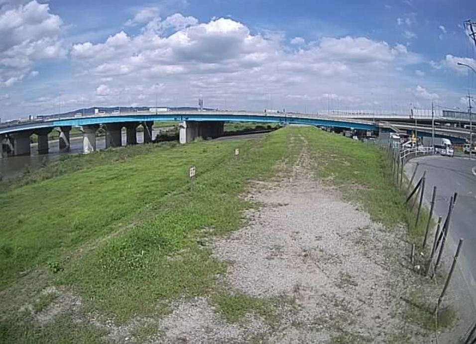 大和川新明治橋ライブカメラ(大阪府松原市大堀)