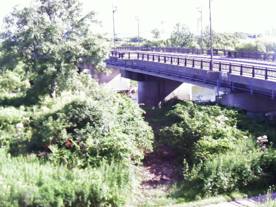 遊楽部川1.5KPライブカメラ(北海道八雲町立岩)