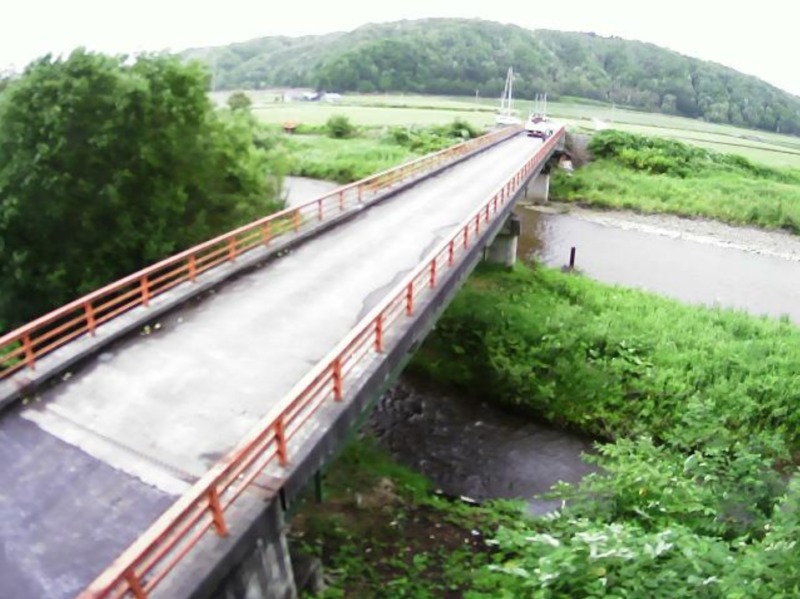 恵岱別川5.5KPライブカメラ(北海道雨竜町桂の沢)