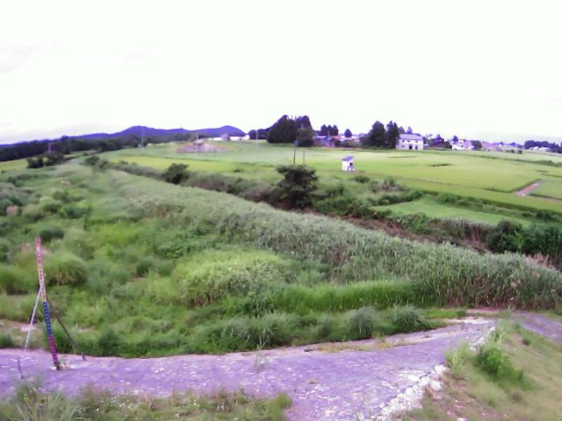 雄物川石持川合流点付近ライブカメラ(秋田県横手市雄物川町薄井)