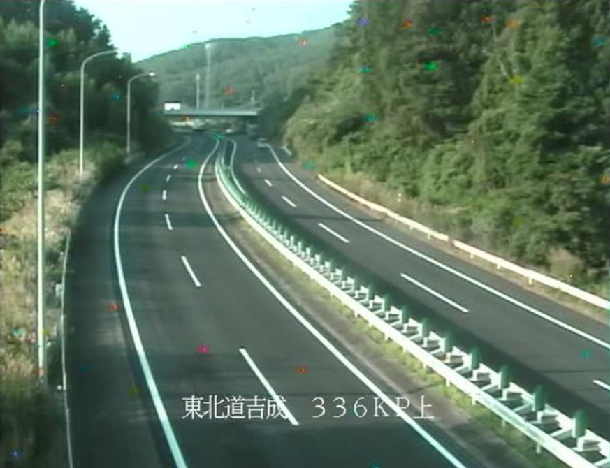東北自動車道吉成ライブカメラ(宮城県仙台市青葉区)