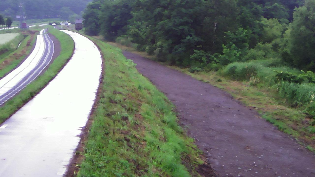 雨竜川49.6KP左岸下流ライブカメラ(北海道深川市鷹泊)