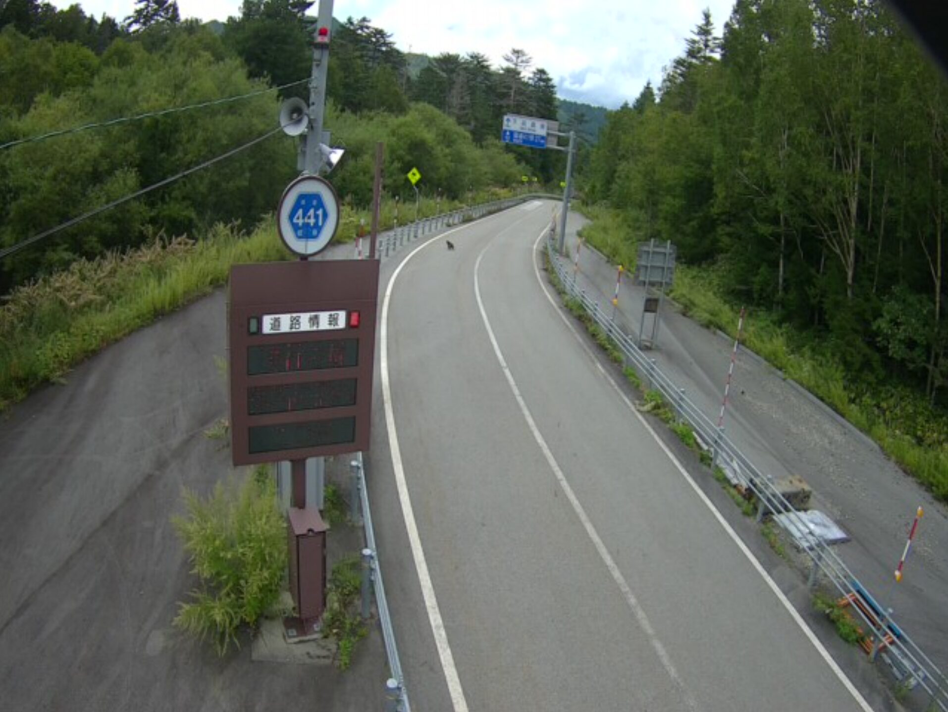 岐阜県道441号濁河温泉線落合濁河小坂方面ライブカメラ(岐阜県下呂市小坂町落合)