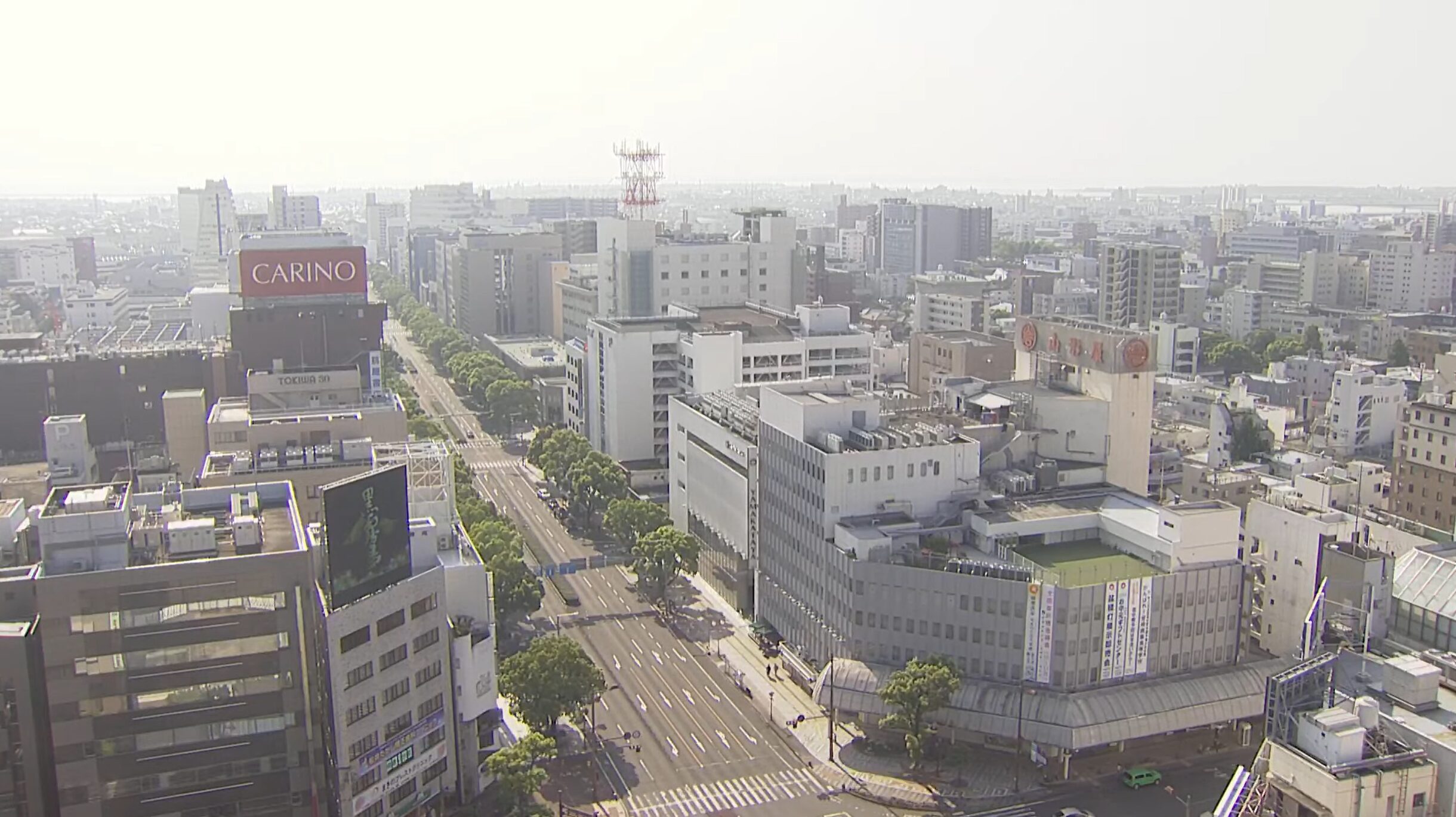 MRT宮崎市内ライブカメラ(宮崎県宮崎市橘通西)