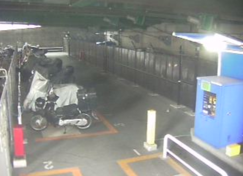 椎名橋北オートバイ専用駐車場奥側ライブカメラ(東京都豊島区西池袋)