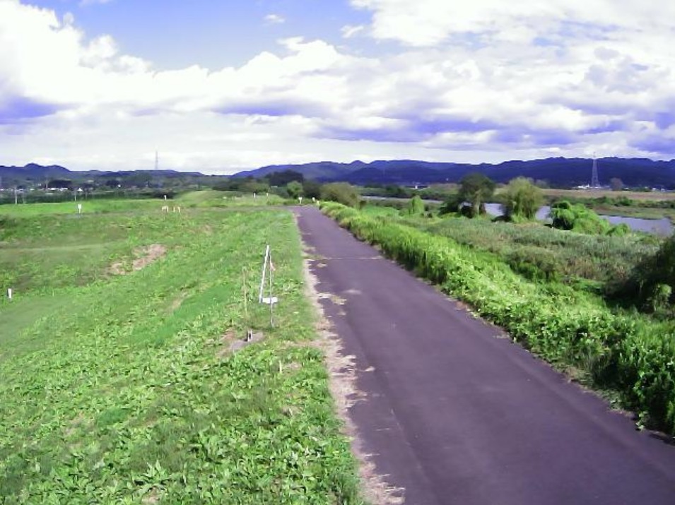 阿武隈川梁川町やながわ工業団地ライブカメラ(福島県伊達市梁川町やながわ工業団地)