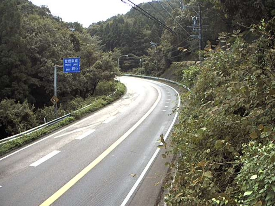 岐阜県道17号江南関線桐谷坂各務原方面ライブカメラ(岐阜県関市倉知)