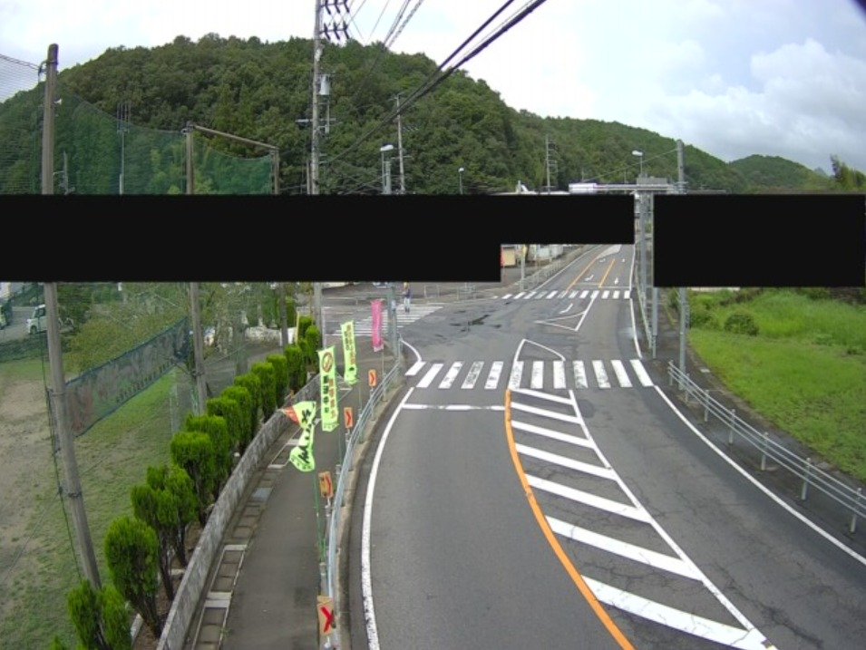 岐阜県道58号関金山線富野小学校前金山方面ライブカメラ(岐阜県関市西神野)
