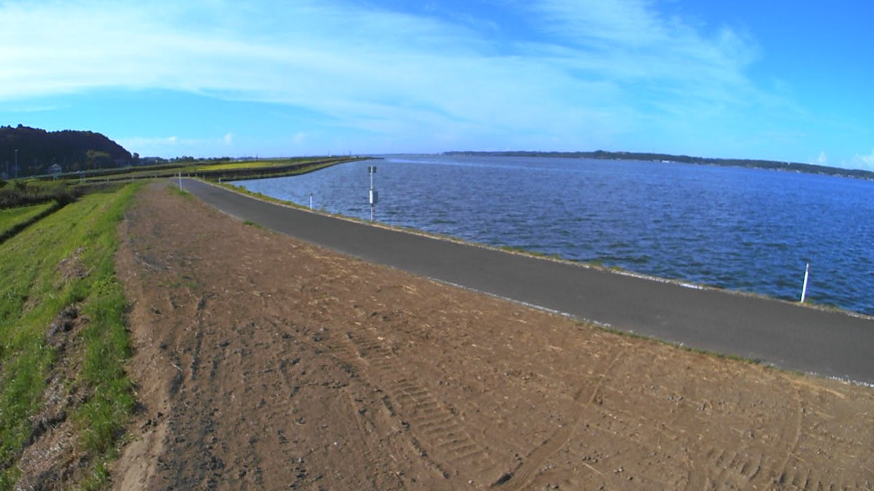 霞ヶ浦北浦6.22KP右岸ライブカメラ(茨城県鹿嶋市沼尾)