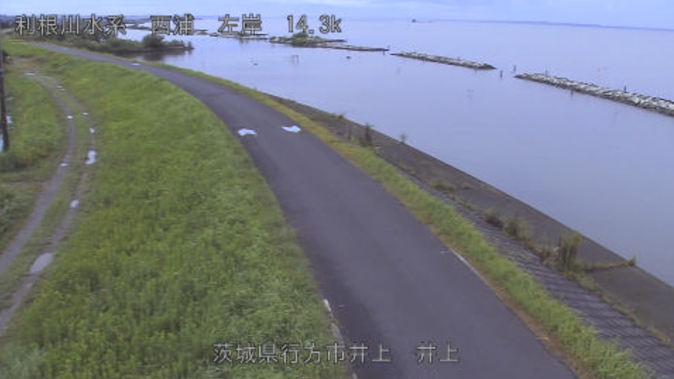 霞ヶ浦西浦井上ライブカメラ(茨城県行方市井上)