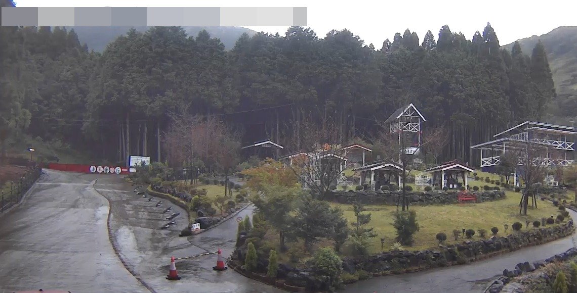 未来樹の丘駐車場ライブカメラ(熊本県南阿蘇村河陰)