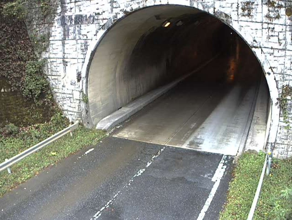国道417号道場山隧道揖斐方面ライブカメラ(岐阜県揖斐川町鶴見)