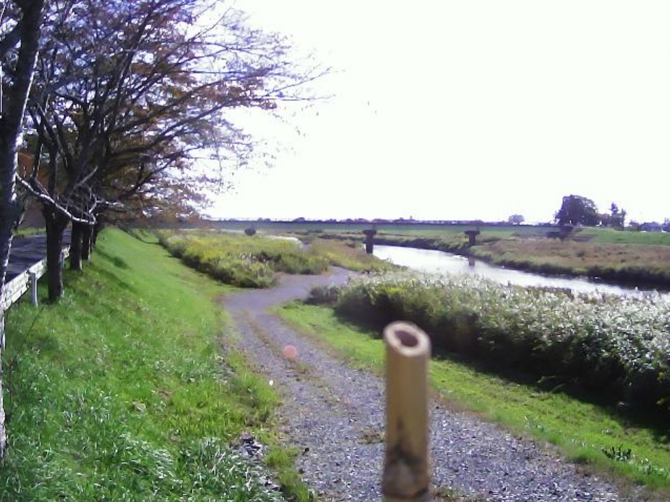 江合川12.2KP左岸ライブカメラ(宮城県涌谷町涌谷)