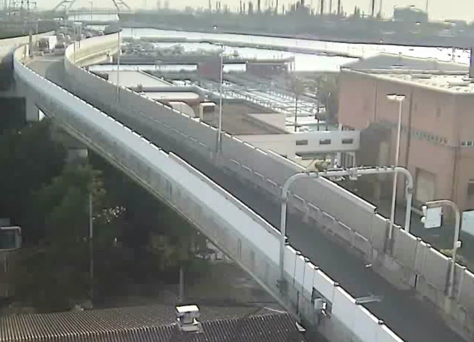 阪神高速4号湾岸線石津ライブカメラ(大阪府堺市西区)
