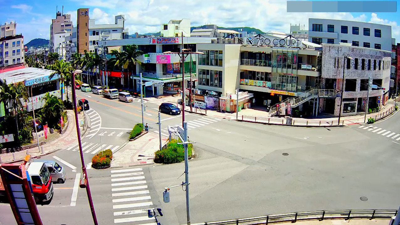 石垣島730交差点ライブカメラ(沖縄県石垣市美崎町)