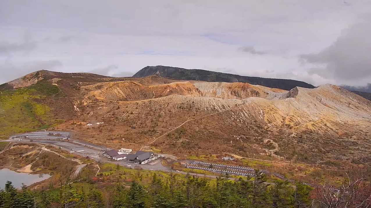 草津白根山防災監視ライブカメラ(群馬県草津町白根)