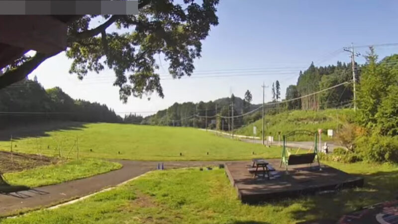 たかはら花畑キャンプ場ライブカメラ(栃木県矢板市長井)