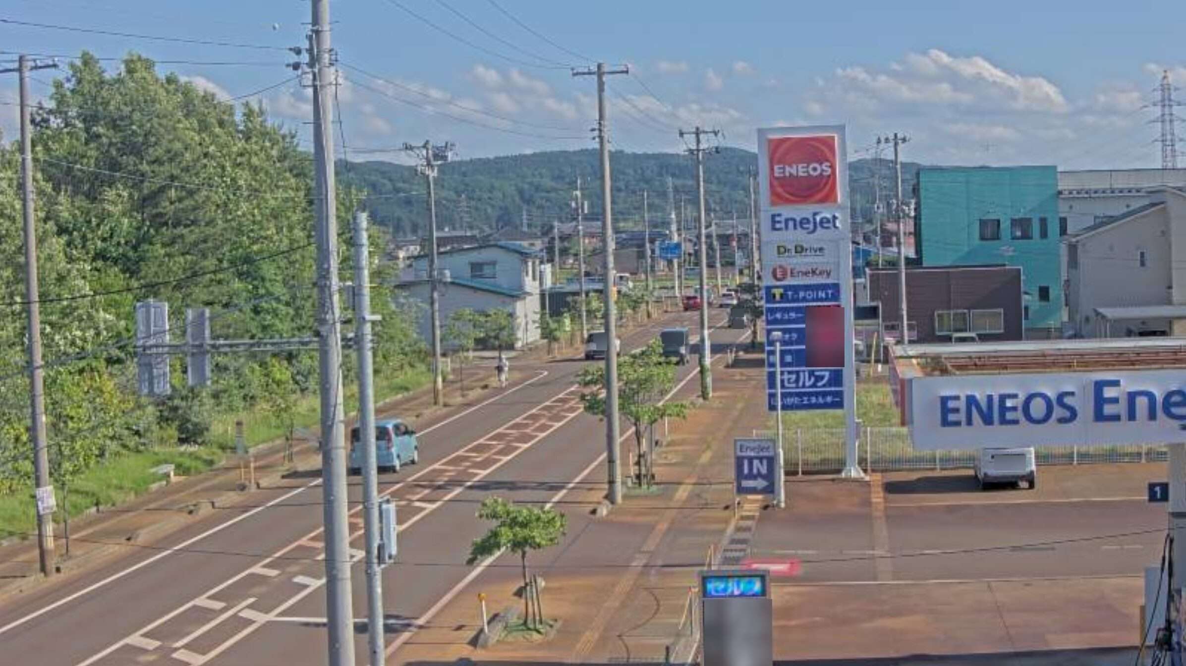 NCT三条高校付近ライブカメラ(新潟県三条市新保)